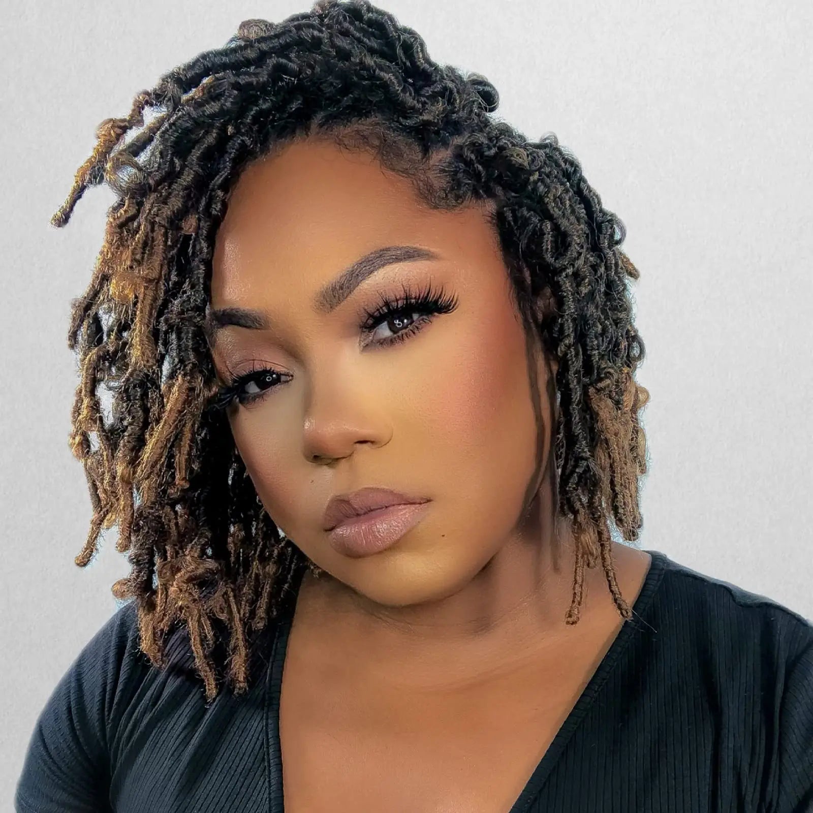 Toyotress Distressed Butterfly Locs Pre-twisted Distressed Synthetic Crochet Hair